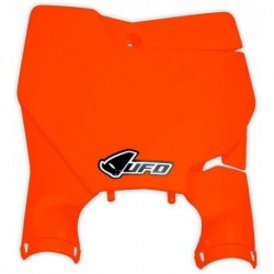 Plaque avant STADIUM UFO SX / SXF 2016 à 2022 Fluo Orange