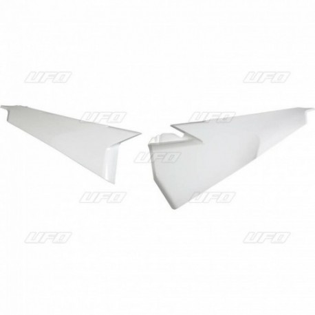 Plaques latérales UFO Husqvarna 2019 à 2022 supérieur Blanc
