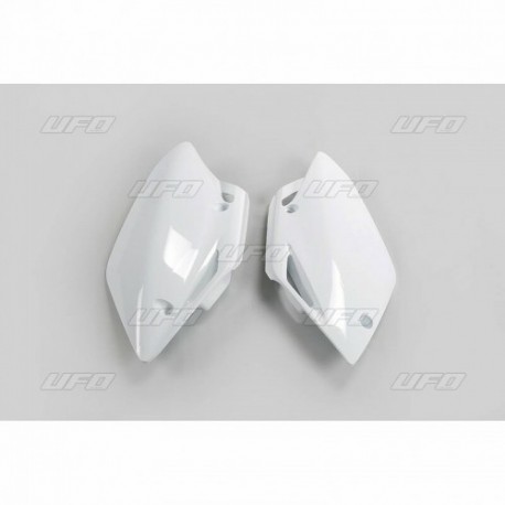 Plaques latérales UFO HONDA 150 CRF Blanc