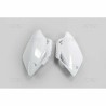 Paire de plaques latérales UFO HONDA 150 CRF Blanc