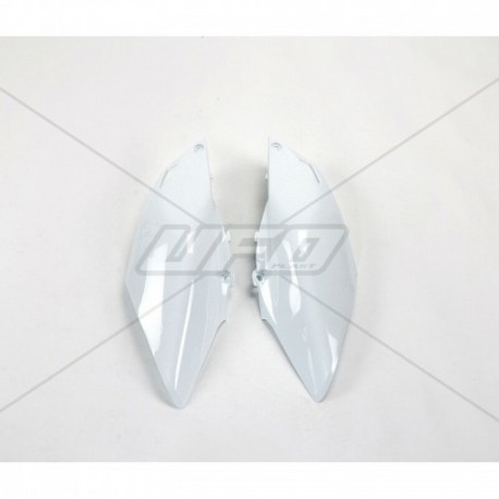 Plaques latérales UFO 450 CRF 2013 à 2016 Blanc