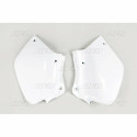 Plaques latérales UFO blanc Honda 250 XR / 400 XR