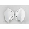 Paire de plaques latérales UFO 450 CRF 2005 Blanc