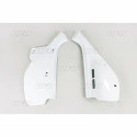 Plaques latérales UFO blanc Honda 600 XR