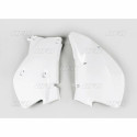 Plaques latérales UFO blanc Honda 650 XR