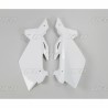 Paire de plaques latérales UFO Husqvarna Blanc
