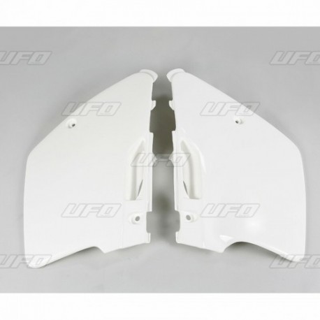 Plaques latérales UFO 125 KX / 250 KX 1994 à 1998 Blanc