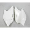 Paire de plaques latérales UFO blanc Kawasaki 250 KXF