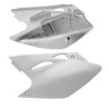 Paire de plaques latérales UFO 450 KXF 2006 à 2008 Blanc