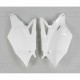 Plaques latérales UFO 250 KXF 2017 - / 450 KXF 16- Blanc