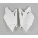 Plaques latérales UFO 250 KXF 2017 - / 450 KXF 16- Blanc