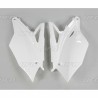 Paire de plaques latérales UFO 250 KXF 2017 / 450 KXF 16 Blanc