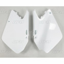 Plaques latérales UFO 125 RM / 250 RM 2003 à 2005 Blanc