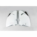 Plaques latérales UFO 125 RM / 250 RM 1994 à 1995 Blanc