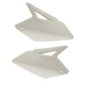 Plaques latérales UFO blanc Suzuki 250 RMZ