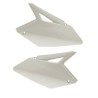 Paire de plaques latérales UFO blanc Suzuki 250 RMZ