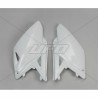 Paire de plaques latérales UFO blanc Suzuki 250 RMZ