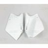 Paire de plaques latérales UFO blanc Suzuki 450 RMZ