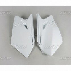 Paire de plaques latérales UFO 450 RMZ 2007 Blanc