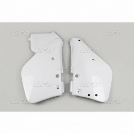 Plaques latérales UFO blanc Yamaha