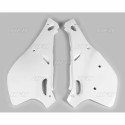 Plaques latérales UFO 125 YZ / 250 YZ 1993 à 1995 Blanc