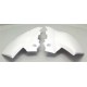 Plaques latérales UFO YZ 2002 à 2014 Restyle Blanc