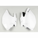 Plaques latérales UFO blanc Yamaha 250 WRF / 450 WRF