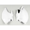 Paire de plaques latérales UFO blanc Yamaha 250 WRF / 450 WRF