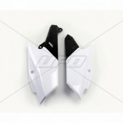 Plaques latérales UFO 250 YZF / 250 WRF / 450 WRF 2014 à 2017 Blanc