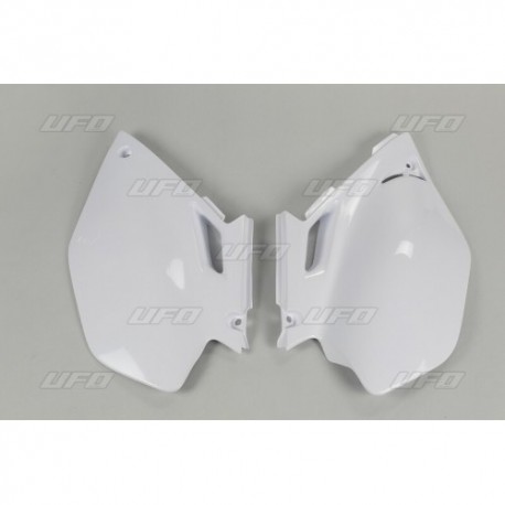 Plaques latérales UFO blanc Yamaha 250 YZF / 450 YZF