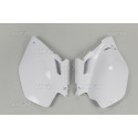 Plaques latérales UFO blanc Yamaha 250 YZF / 450 YZF