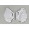 Paire de plaques latérales UFO blanc Yamaha 250 YZF / 450 YZF