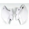 Paire de plaques latérales UFO blanc Yamaha 450 WRF