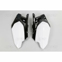 Plaques latérales UFO blanc Yamaha 450 YZF