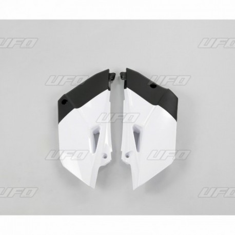 Plaques latérales UFO 85 YZ 2015 à 2021 Blanc