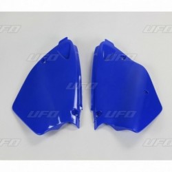 Paire de plaques latérales UFO 125 YZ / 250 YZ 1996 à 2001 Bleu Reflex