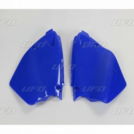 Paire de plaques latérales UFO 125 YZ / 250 YZ 1996 à 2001 Bleu Reflex Paire de plaques latérales UFO 125 YZ / 250 YZ 1996 à 2001 Bleu Reflex