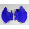 Paire de plaques latérales UFO WR 2007 Bleu