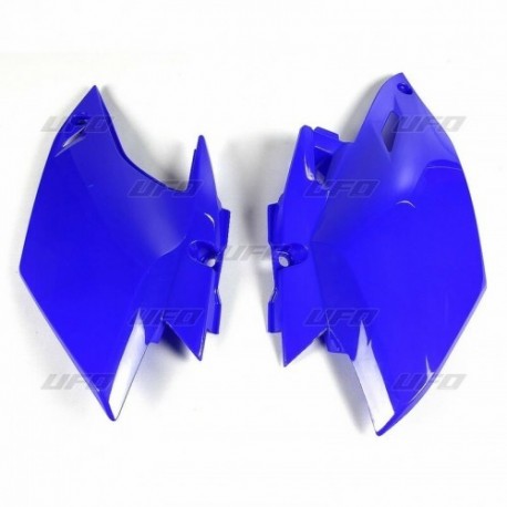 Plaques latérales UFO Bleu Reflex Yamaha 450 WRF