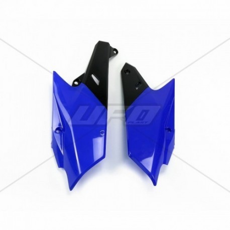 Plaques latérales UFO 250 YZF / 250 WRF / 450 WRF 2014 à 2017 Bleu