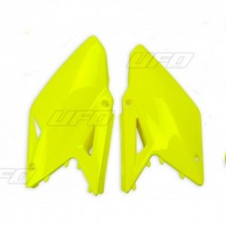 Paire de plaques latérales UFO 450 RMZ 2014 à 2017 Fluo