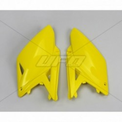 Plaques latérales UFO 250 RMZ 2010 à 2018 Jaune