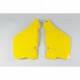 Plaques latérales UFO 125 RM 1989 à 1992 Jaune