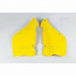 Plaques latérales UFO 250 RM 1989 à 1992 Jaune