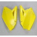 Plaques latérales UFO 250 RMZ 2007 à 2009 Jaune