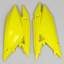 Paire de plaques latérales UFO 450 RMZ 2018 Jaune
