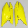 Paire de plaques latérales UFO 450 RMZ 2018 Jaune