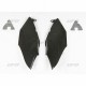 Plaques latérales UFO 450 CRF R-RX 2017 à 2020 Noir