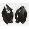 Paire de plaques latérales UFO noir Honda 250 CRF X