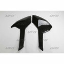 Plaques latérales UFO Husqvarna 2016 à 2018 Noir